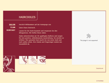 Tablet Screenshot of haircooles.de